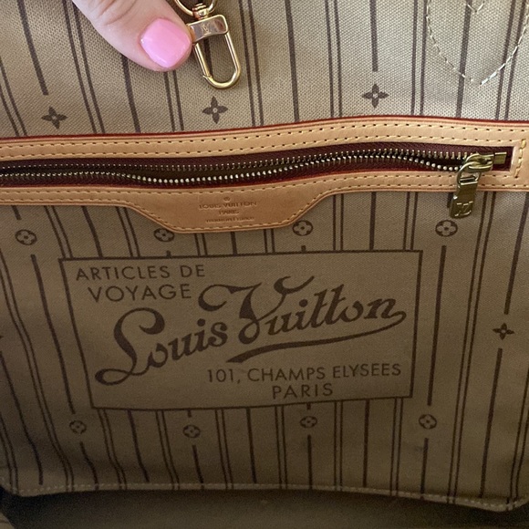 Louis Vuitton Neverfull monogram authentic  MM tote - Picture 3 of 9